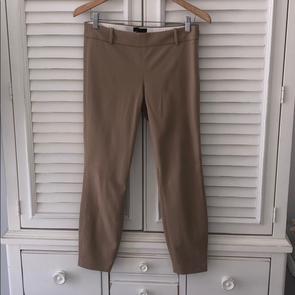 J.Crew Minnie Stretch Dress Pant Khaki NWOT